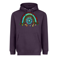 Plum gemstone christmas rainbow Heavyweight Hoodie - RanaPortraitStore