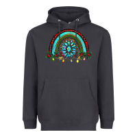 Smoke gemstone christmas rainbow Heavyweight Hoodie - RanaPortraitStore
