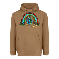 Toasted Coconut gemstone christmas rainbow Heavyweight Hoodie - RanaPortraitStore