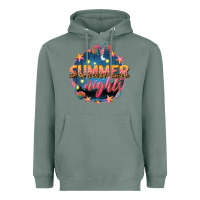 Sage summer nights Heavyweight Hoodie - texasbilliewilder