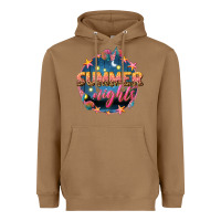 Toasted Coconut summer nights Heavyweight Hoodie - texasbilliewilder