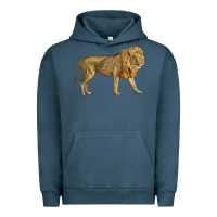 Pigment Midnight Navy lion Urban Hoodie - LillyAllenDesigns