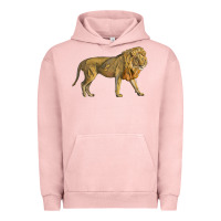Pigment Salmon lion Urban Hoodie - LillyAllenDesigns