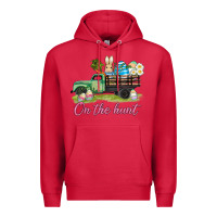 Cardinal easter on the hunt Premium Hoodie - AdoDesignShop