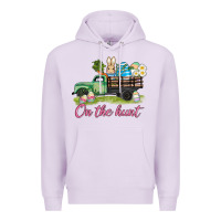 Lilac easter on the hunt Premium Hoodie - AdoDesignShop