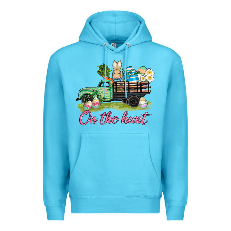 Easter On The Hunt Premium Hoodie by AdoDesignShop | Teevron