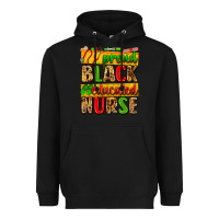 Black proud black educated nurse Heavyweight Hoodie - Zillion Design Studio