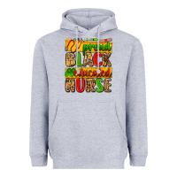 Heather Grey proud black educated nurse Heavyweight Hoodie - Zillion Design Studio