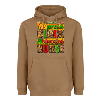 Toasted Coconut proud black educated nurse Heavyweight Hoodie - Zillion Design Studio