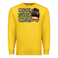 Lemon cool moms club messy bun Premium Sweatshirt - Zillion Design Studio