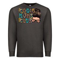 Smoke cool moms club messy bun Premium Sweatshirt - Zillion Design Studio