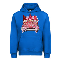 Cobalt loads of love with flowers Urban Hoodie - NancyCooperArtShop