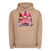 Pigment Burro loads of love with flowers Urban Hoodie - NancyCooperArtShop