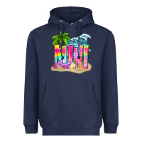 Navy summer mini Heavyweight Hoodie - texasbilliewilder