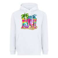 White summer mini Heavyweight Hoodie - texasbilliewilder