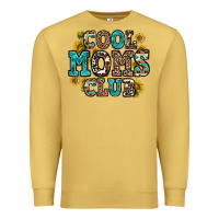 Antique Gold cool moms club Premium Sweatshirt - Zillion Design Studio