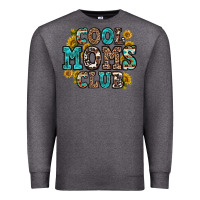 Charcoal Heather cool moms club Premium Sweatshirt - Zillion Design Studio