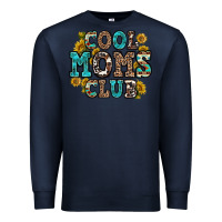Navy cool moms club Premium Sweatshirt - Zillion Design Studio