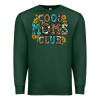 Sports Green cool moms club Premium Sweatshirt - Zillion Design Studio