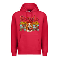 Cardinal beagle mom Premium Hoodie - Artiststas
