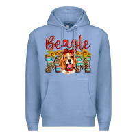 Colony Blue beagle mom Premium Hoodie - Artiststas