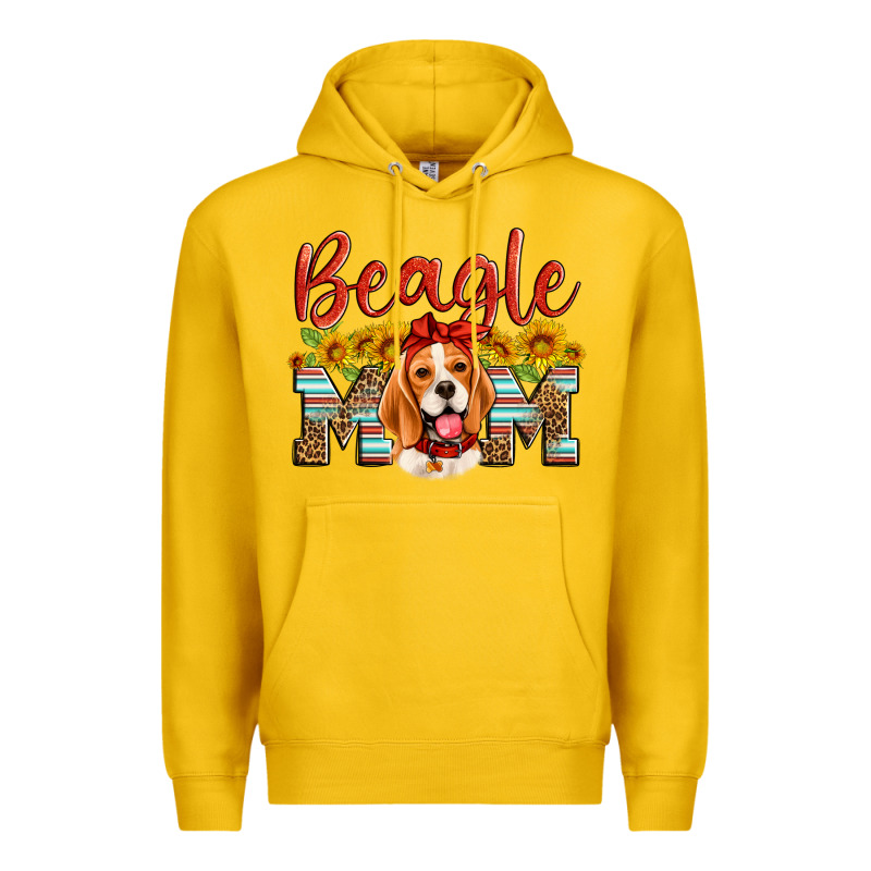 Beagle Mom Premium Hoodie by Artiststas | Teevron