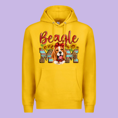 Beagle Mom Premium Hoodie Designed By Artiststas