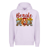 Lilac beagle mom Premium Hoodie - Artiststas
