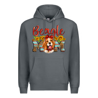 Rock beagle mom Premium Hoodie - Artiststas