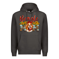 Smoke beagle mom Premium Hoodie - Artiststas