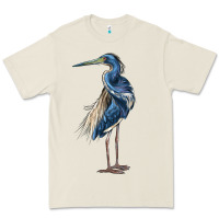 Bone Louisiana Heron Premium Tee - LillyAllenDesigns