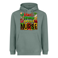 Sage black strong proud nurse Heavyweight Hoodie - Zillion Design Studio