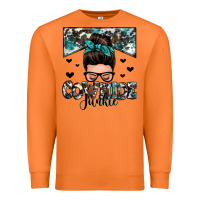 Carrot cowhide junkie messy bun Premium Sweatshirt - Zillion Design Studio