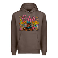 Coffee rottweiler mom Premium Hoodie - Artiststas