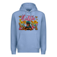 Colony Blue rottweiler mom Premium Hoodie - Artiststas