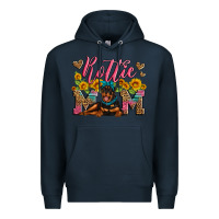 Navy rottweiler mom Premium Hoodie - Artiststas