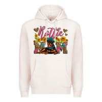 Pale Pink rottweiler mom Premium Hoodie - Artiststas