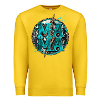Lemon cowhide mama lighting bolt Premium Sweatshirt - Zillion Design Studio