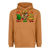 Meerkat peace love tacos Heavyweight Hoodie - Zillion Design Studio
