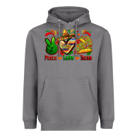 Storm peace love tacos Heavyweight Hoodie - Zillion Design Studio
