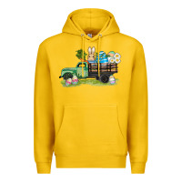 Lemon easter hunt i̇n truck Premium Hoodie - AdoDesignShop