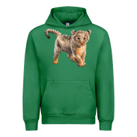 Emerald baby lion Urban Hoodie - LillyAllenDesigns