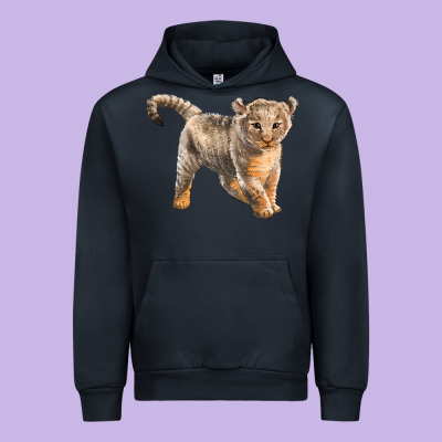 Baby Lion Urban Hoodie Designed By Lillyallendesigns