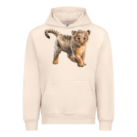 Sandshell baby lion Urban Hoodie - LillyAllenDesigns