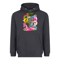 Smoke summer smile face and beach vibes with rainbow tbw Heavyweight Hoodie - texasbilliewilder