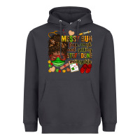 Smoke messy bun face mask & getting stuff done  #nurselife Heavyweight Hoodie - Zillion Design Studio