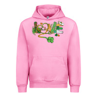 Fuchsia Pink st. patricks day nurse love medical love Urban Hoodie - BarkalooDesign