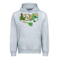 Heather Grey st. patricks day nurse love medical love Urban Hoodie - BarkalooDesign