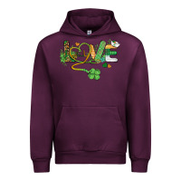 Mauve Wine st. patricks day nurse love medical love Urban Hoodie - BarkalooDesign
