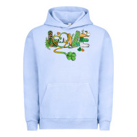Pigment Grape Ice st. patricks day nurse love medical love Urban Hoodie - BarkalooDesign